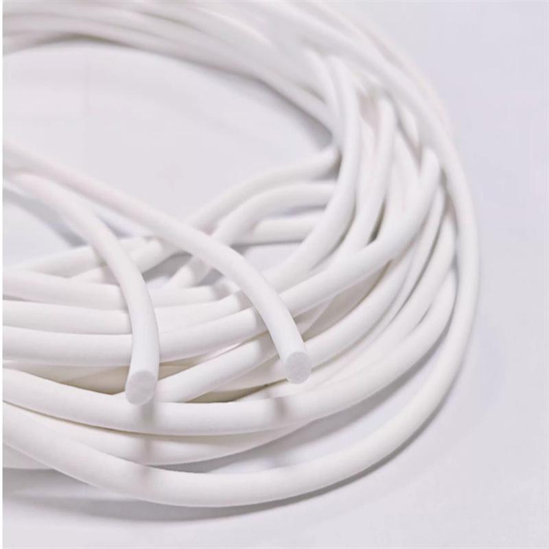 High-Temp Resistant Silicone Foam Rubber Strip - Anti-slip, Waterproof Sealing (2-5mm)