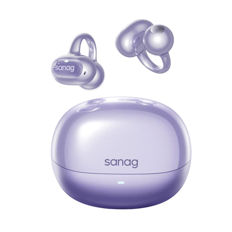 

SANAG S8S Ultra AI Translation Ear Clip Wireless Headphones