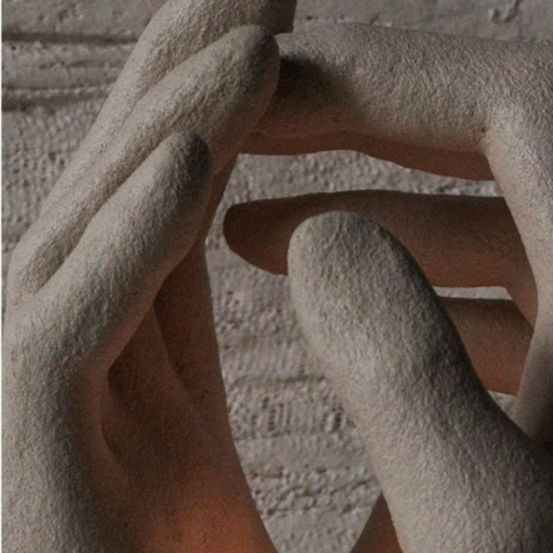 Hands Candle Holder Modern Sculpture Candle Holders Elegant Candlestick Aesthetic Decorative Candlesticks Table Decorations