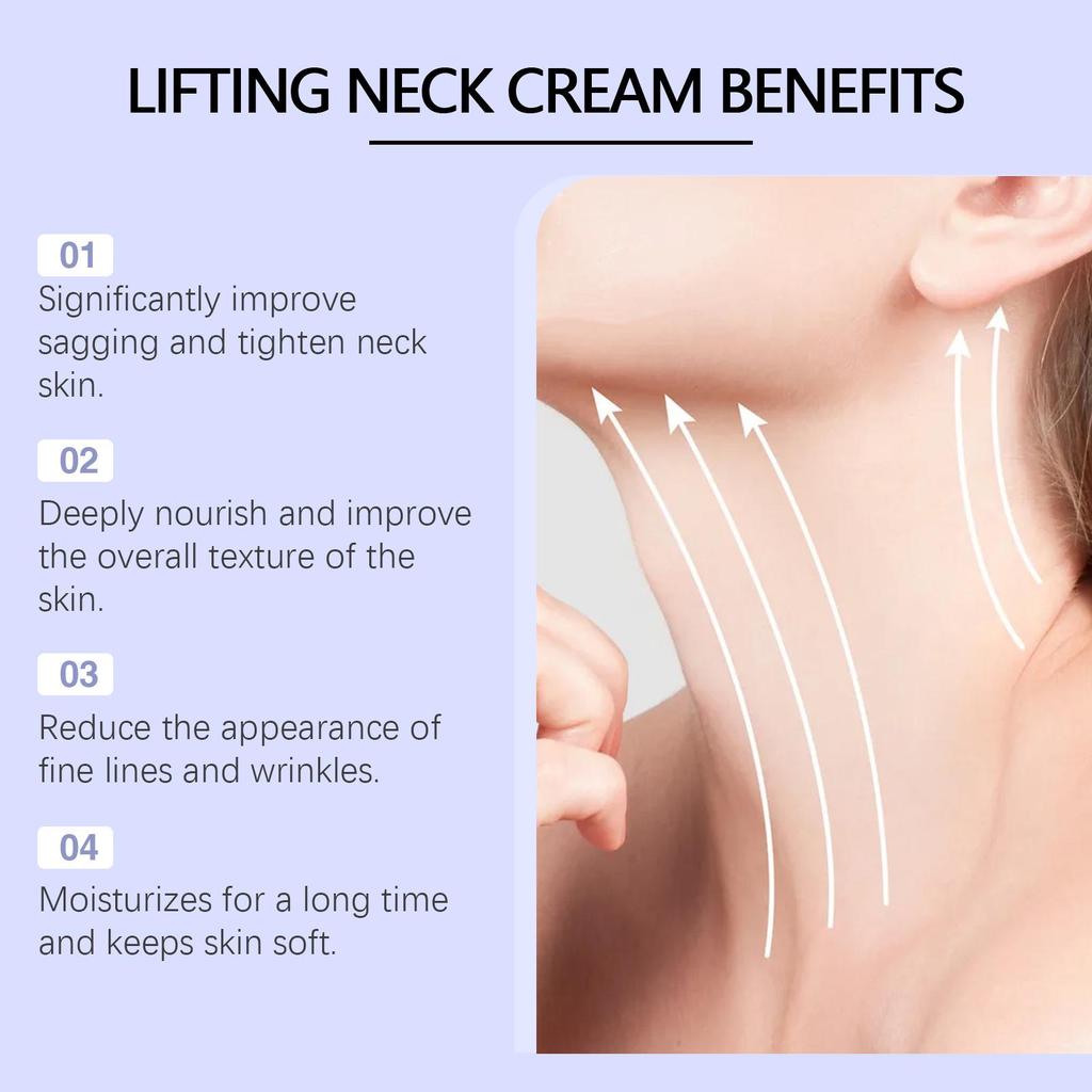 WIYUN Nourishing Neck Cream – Gentle Massage, Elasticity Boost, Soft, Moisturizing Care