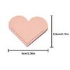 10Pcs Heart Shape Leather Corner Bookmarks Slip Resistant Corner Page Book Marker Corner Protectors for Men Women