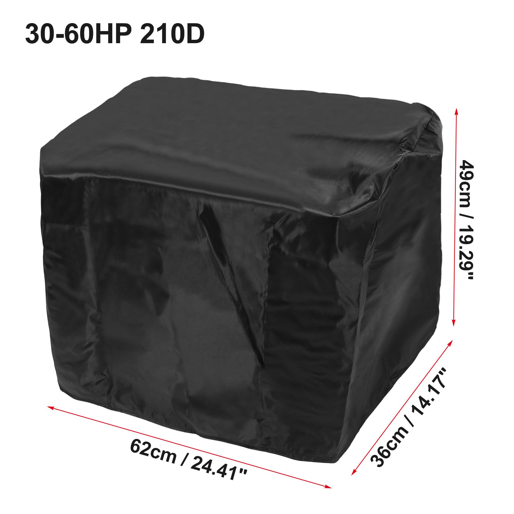 

X Autohaux Half Boat Motor Cover 210D Водонепроницаемый подвесной лодочный мотор Защита от солнца Пыленепроницаемый защитный чехол для морского двигателя Холст