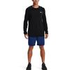 Under Armour Training Sports Crew Neck Long Sleeve T-Shirt Men Tops Black 1361136-001