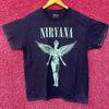 Nirvana Blue Monochrome In Utero Rock T-Shirt