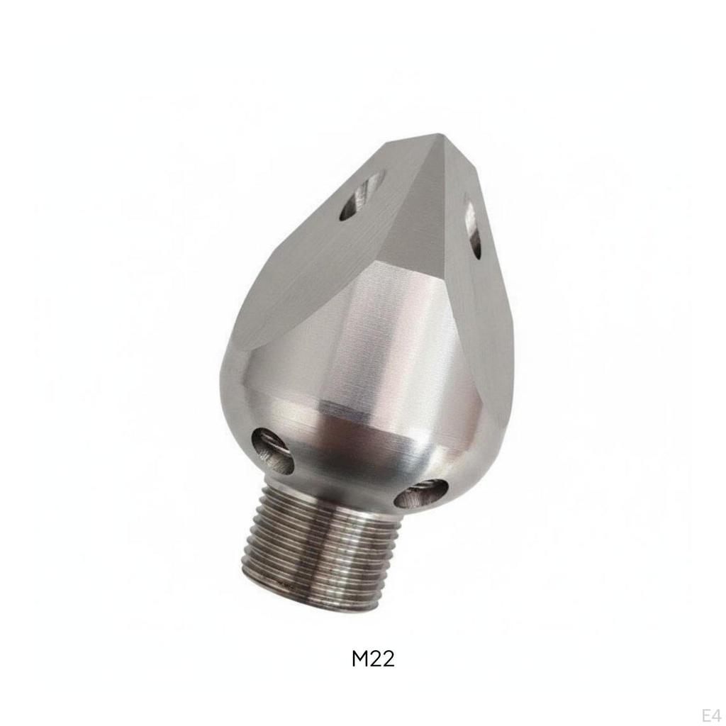 Stainless Steel M22 Nozzle Clog Removal High Pressure Drain for Pipe Maintenance, Plumbing 14