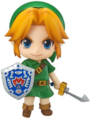 GOOD SMILE COMPANY Nendoroid The Legend of Mask 3D Link Mask 3D Kunststoff Bemalt Bewegliche Figur Zelda Majora's Majora's Ver. Neuauflage ohne Maßstab