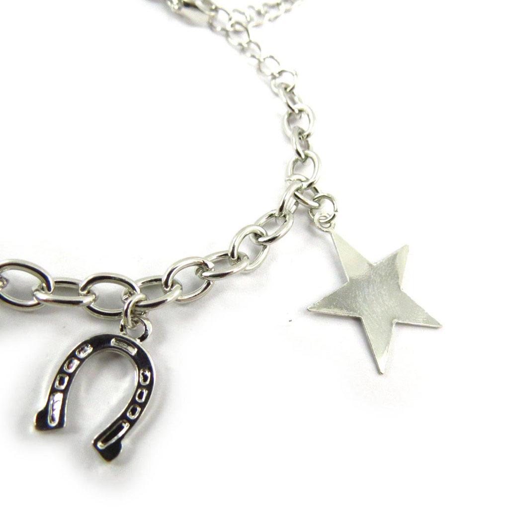 Les Trésors De Lily [J6343] – Silbernes Designer-Armband „Choregraphy of Happiness“.