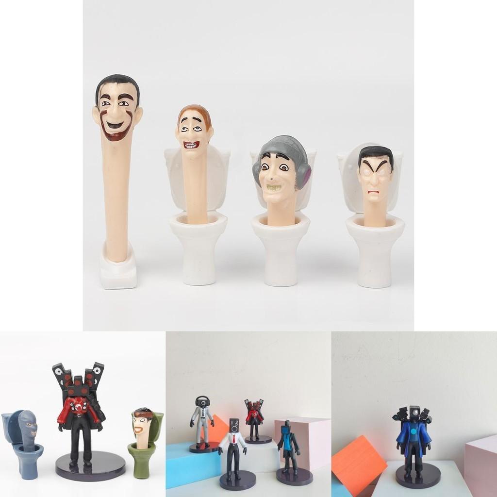 Skibidi Toilet Toy Figures Premium Material 12 Distinct Characters Lifelike And Perfect For Collecting Characters)