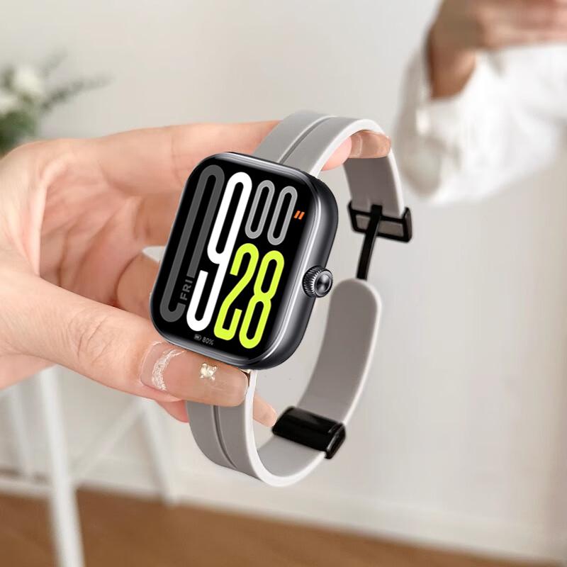 Magnetic Silicone Band For Xiaomi Redmi Watch 5 Active Smartwatch Sport Bracelet Correa Belt Redmi Watch 5 Lite 22mm Watch Strap