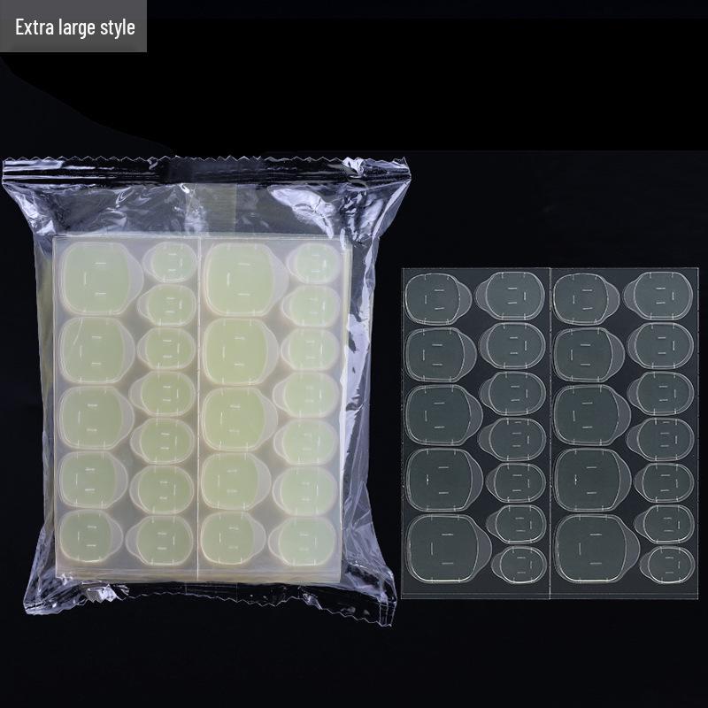 Jelly Gel Reusable Double-Sided Transparent Nail Tape for Traceless Application