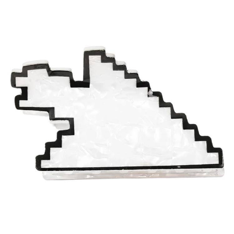 Заколка для хвоста необычной формы, блестящая заколка для волос, повседневная заколка для девочки