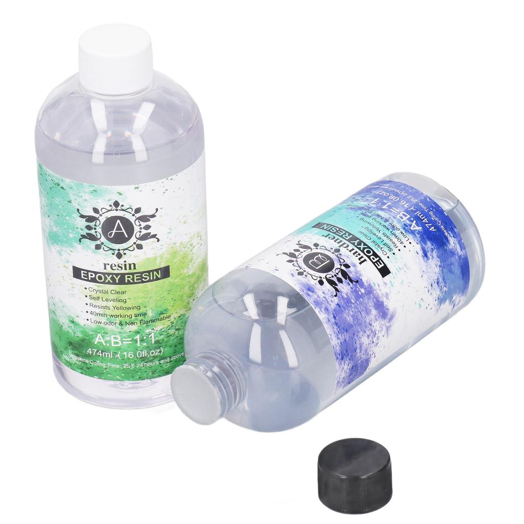 Epoxy Resin AB Glue High Transparency Yellowing Resistance Casting Adhesive for Welding DIY Coating