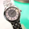 [USED] SEIKO Silver Round Shell Women's Watch 1046