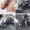 Electric Bike Adapter Type C Adapter Battery Charging Head Replacement for 12 Speed Electronic Emergency Bike