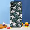 Cute Elephant Cartoon Phone Case For Samsung Galaxy S24 S25 Ultra S9 S10 S20 S22 S21 S23 Plus S24 FE Cover Coque