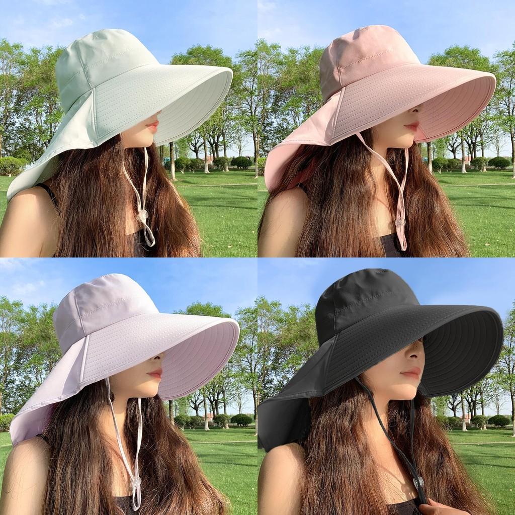Fashionable Wide Brim Hat For Women Sun Protection Summer Lightweight Acrylic