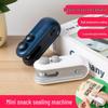 Mini Hand-Press Snack Sealer: Compact Plastic Bag Sealing Machine for Home Use