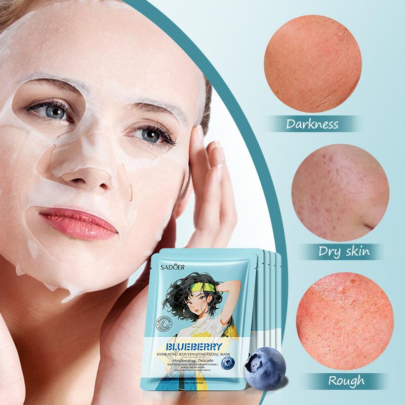 3pcsBlueberry Mask 25g Anti-wrinkle, Moisturizing, Hydrating and Moisturizing, Skin Rejuvenation Mask Manufacturer