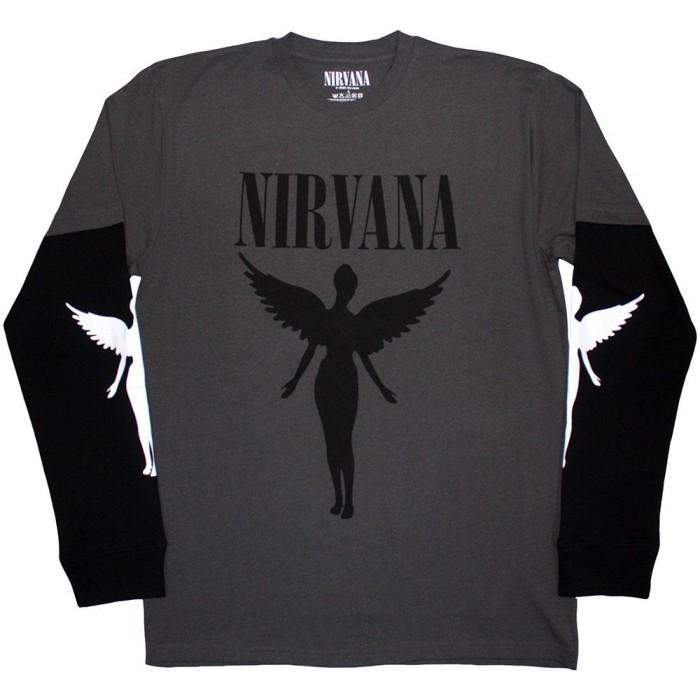 Nirvana Unisex Adult In Utero Mono Layered Long-Sleeved T-Shirt