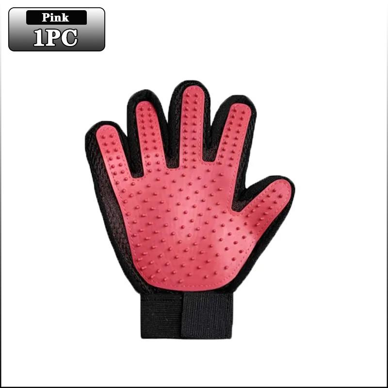 Pet Grooming Glove Gentle Efficient Pet Hair Remover Mitt Cat Accessories Pet Glove for Dogs Cats Pet Products Cat Supplies