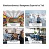 Deli Wireless 1D Laser Barcode Scanner