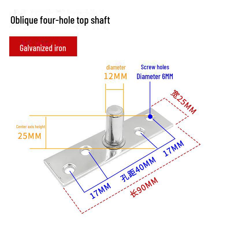 

Верхний вал стеклянной двери из нержавеющей стали с прочной пружинной фурнитурой