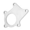 Turbocharger Exhaust Plate 5 Bolts Weldable T‑304 Mild Steel Downpipe Flange Universal for T3 T4