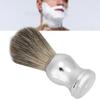 Men Portable Beard Brush Salon Facial Cleaning Foaming Shaving Brush Grooming Tool