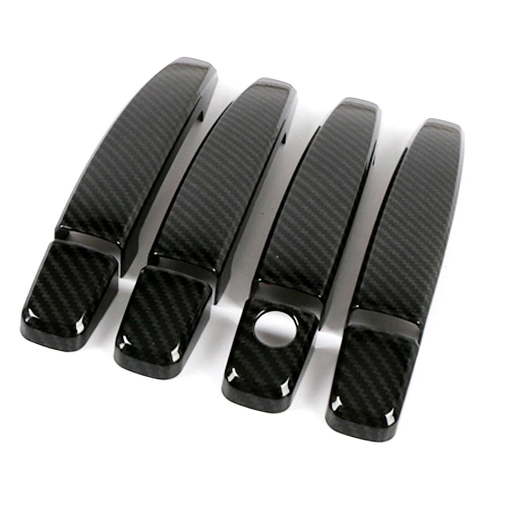 

Для Vauxhall ignia MK I 2008-2017 наружная боковая дверная ручка с карбоновым волокном, накладка, молдинг, рамка, рамка Door Handle Cover