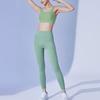 Skechers Solid Color Stretch Knit Sports Bra Women underwear Bay-Green P423W165-01R0