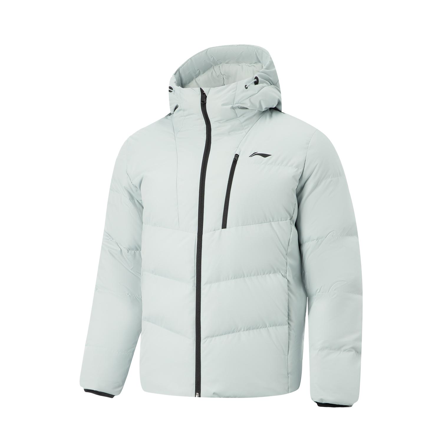 

Li-Ning Fitness Series Comfortable Warm Short Down Jacket Men outerwear AYMV467-1 3XL