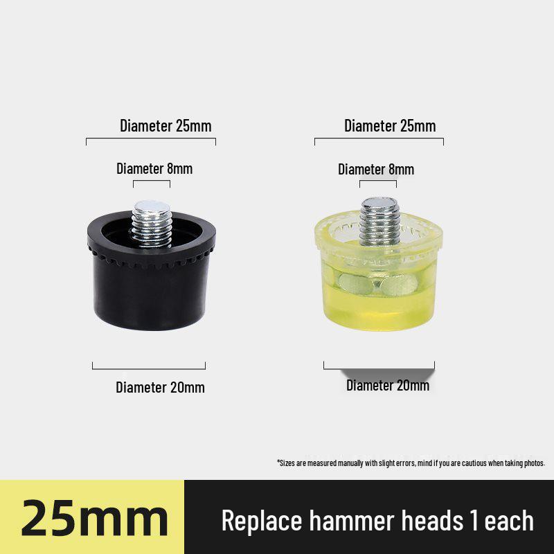 Compact Rubber Installation Hammer for Floor Tiles and Tapping