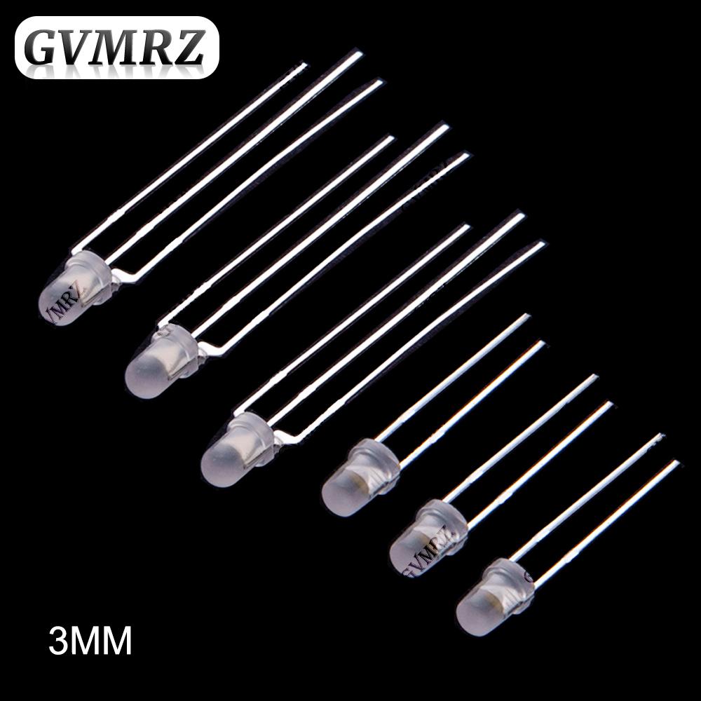 Frosted LED Diode Indicator 3mm 5mm Single & Red-Green Bi-Color Common Anode / Cathode