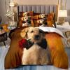 Animal Cat Quilt Cover Sets For Girls Microfiber Bedding Set Single Bed Soft And Comfortable Bed Linen 1 Bedrooms 135x200