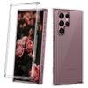 Case for Samsung S26 S25 S24 S23 S22 S21 Ultra Transparent Protective Case Shock Proof Anti-Fingerprint Full Coverage Plain