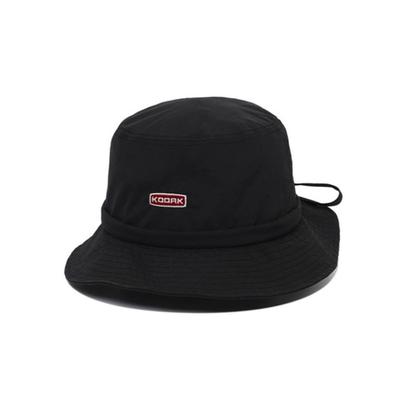 Kodak Apparel Woven Ribbon Bucket Hat BLACK