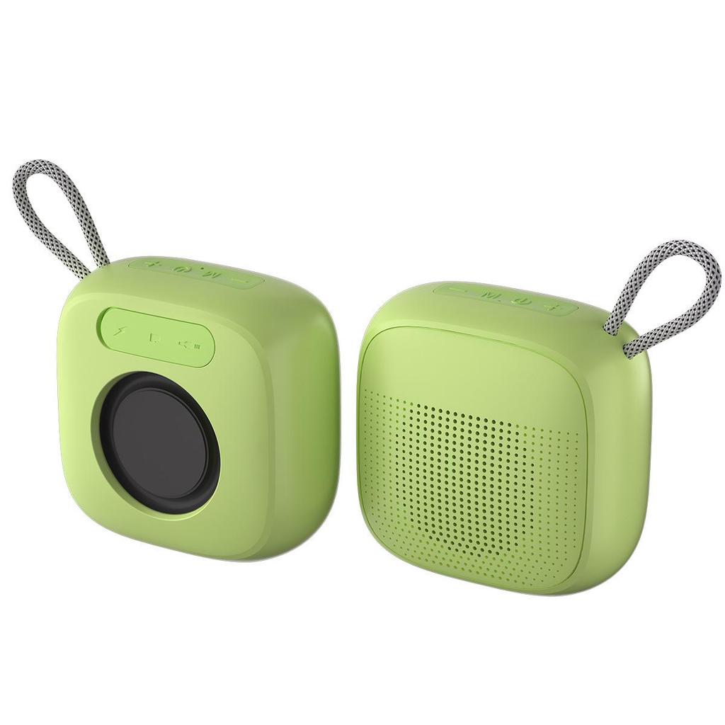 BT60 Outdoor Portable Bluetooth Speaker, Macaron Colors, Voice Broadcast, Long Battery Life, High Volume