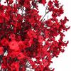 5/8/12PC Artificial Red Gypsophila Flowers - Plastic Fake Babys Breath for Christmas, All-Season Indoor Decor