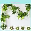 Lifelike 2x Artificial Wisteria Flower Vine With Stunning Colors For Home Decor