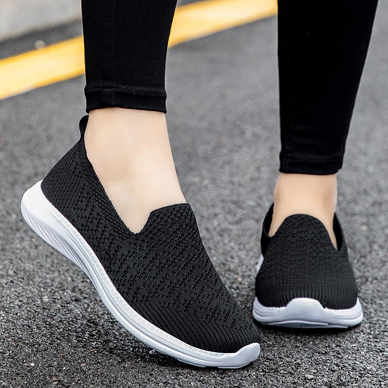 Fashion Women's Soft Soled Shoes, Women's Casual Mesh Shoes, Sports and Leisure Shoes, Women's Vulcanized Shoes, Women's Low Heels