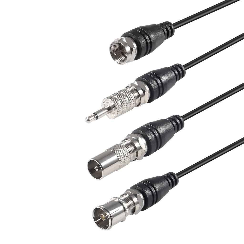 AEDIKO FM Radio Antenna Adhesive Mount FM Radio FM Dipole Antenna Stereo Receiver Indoor Music System FM Radio Home Stereo Receiver AV Audio