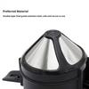 Pour Over Coffee Dripper Stainless Steel Coffee Maker Double-Layer Filter Eco-Friendly Cone Filter Easy to Clean Reusable Coffee