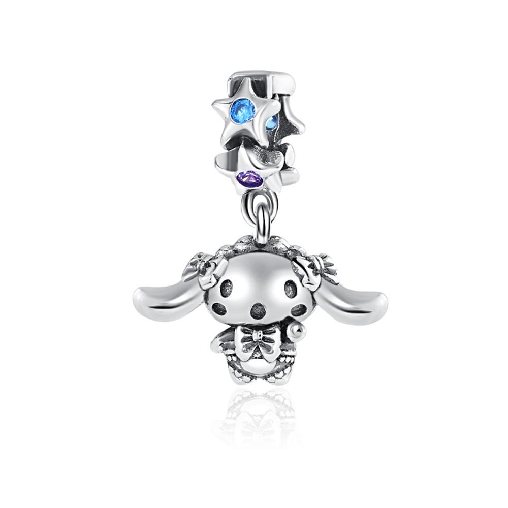 Sparkling 925 Silver Cartoon Series Charm Bead Fit Original Bracelet Necklace DIY Fashion Women Jewelry Accessories