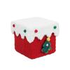 Household Xmas Children's Bombonera Christmas Eve Lint Christmas Gift Box Present Ribbon Xmas  Eve Gift Box