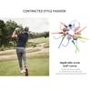 6Pcs Golf Rubber Tees With Handmade Rope Prevent Loss Different Cartoon Pattern Golf Ball Holder And Braided Rope Golf Gift