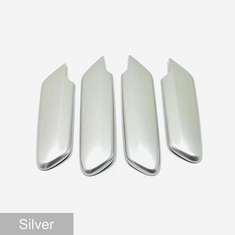 

Панель переключателя подъема окна автомобиля, боковая накладка, рамка для Honda Civic 11th Gen 2022 2023, ABS, Стайлинг автомобиля серебряный