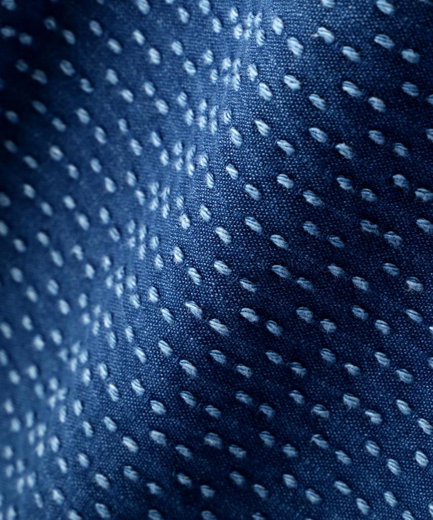 Schott SASHIKO PANTS, Men's, Size L (110), Blue, 782-5210012