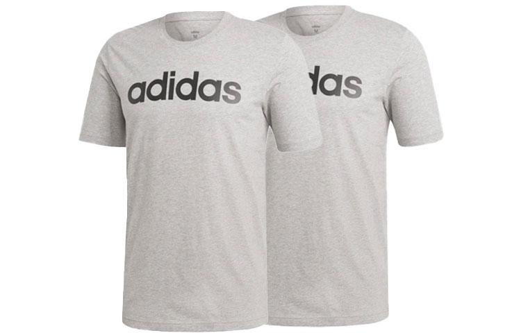 Adidas T Shirt Men's Medium Heather Gray DU0409