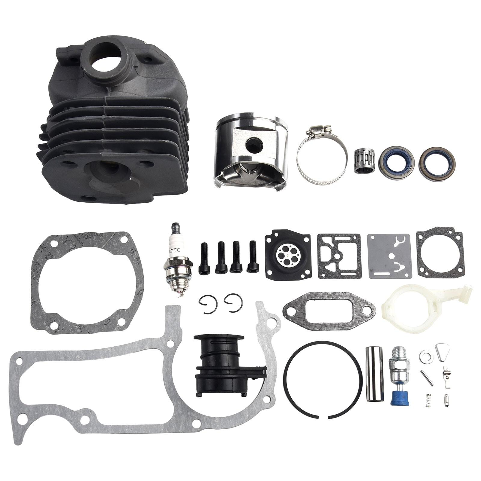 

Big Bore Cylinder Piston Kit For 372 365 371 362 Chainsaw Gaskets 52mm