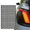 Auto Rückleuchten Lampen Aufkleber Wabenmuster Auto Aufkleber Nebelscheinwerfer Rauchfolie Dekoration Wrap Aufkleber Auto Außen Zubehör